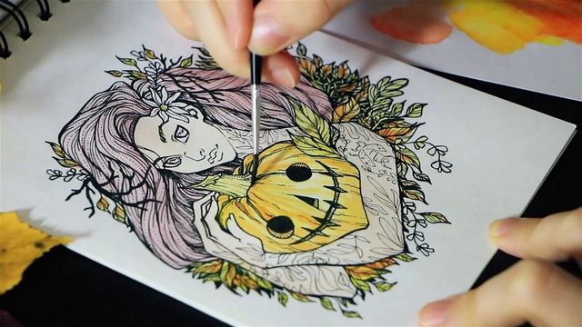 InkTober 2018 - Day 4 - Pumkin Love смотреть онлайн