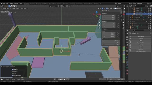 ИГРА В BLENDER | Как создать игру используя только Blender?!