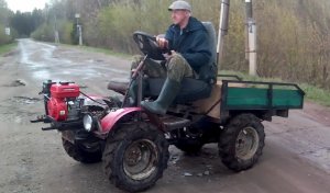 Переделочки на тракторе  едем по ГРЯЗИ.mp4