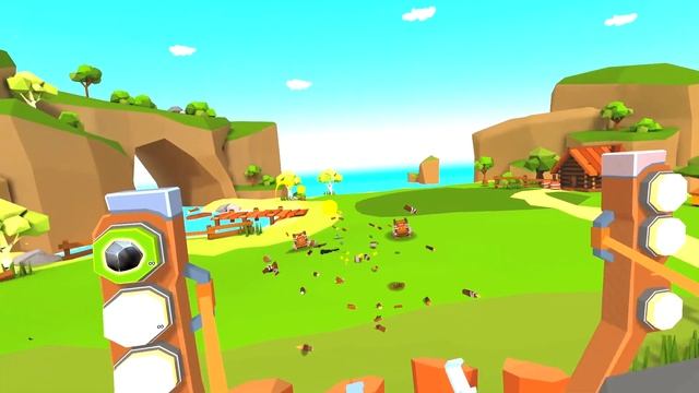 The Catapult VR. Gameplay. смотреть онлайн