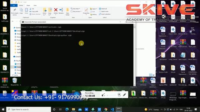 SIGN LANGUAGE RECOGNITION USING MACHINE LEARNING TECHNIQUES | PYTHON | BIOMETRICS | смотреть онлайн