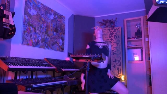 Outrun Poseidon // Ableton Push 2, Violin, Vocals & Guitar-Alien (Dark Synthwave Performance) смотреть онлайн