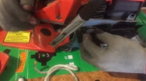 Как сделать замену звезды привода цепи на китайской бензопилы Foresta Forte