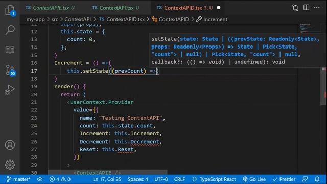 ReactJS - Tutorial - 29 - Context API part3 смотреть онлайн