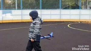 Пенопластовый самолёт