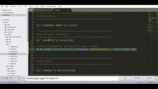 JCPOS SISTEMA DE PUNTO DE VENTA ERROR SELECT2 EN MODAL CORREGIDO #6 смотреть онлайн