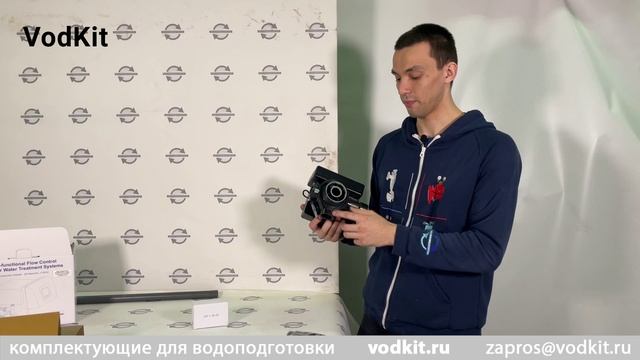 Обзор блока управления RUNXIN 67Q3 освет по расходу до 4м3/ч смотреть онлайн