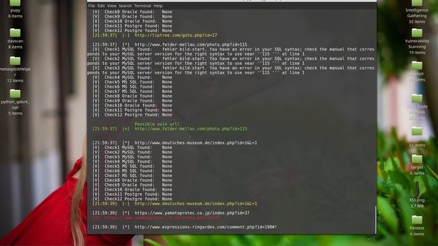 python_gdork_sqli - Otomatik SQL injection bulma смотреть онлайн