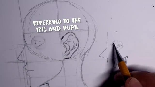 How to Draw Anime Face PROFILE SIDE VIEW | Manga Drawing Tutorial смотреть онлайн