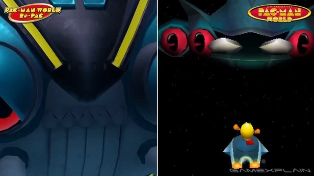 Pac-Man World Re-Pac Head-to-Head Graphics Comparison (PS1 vs Remake) смотреть онлайн