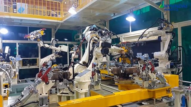 Robot Positioning System - Hyundai Robotics HA006B/HS165/POSITIONER смотреть онлайн