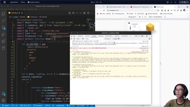 Building websites from scratch #EP8 ( Using Graphql queries in React ) смотреть онлайн