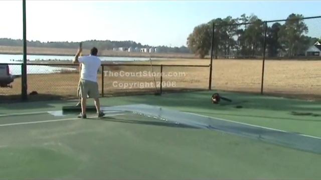 How To Paint A Tennis Court смотреть онлайн
