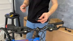 Ускоренное видео. Как собрать горный велосипед STELS Navigator 400 V