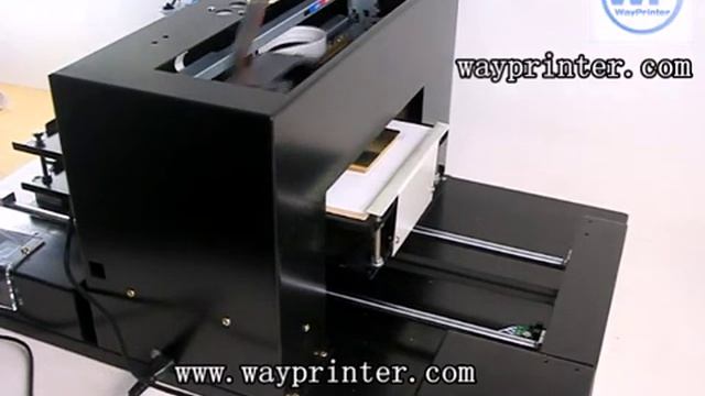 DTG inkjet flatbed printer A4 print on wood surface смотреть онлайн