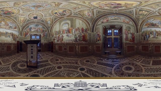 Raphael Room: Room of the Segnatura (360-degree 4K) смотреть онлайн