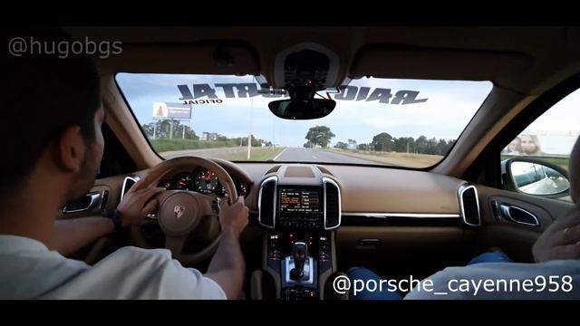 Rolêzinho no Porsche Cayenne S V8 2011 blindada com 4 pessoas