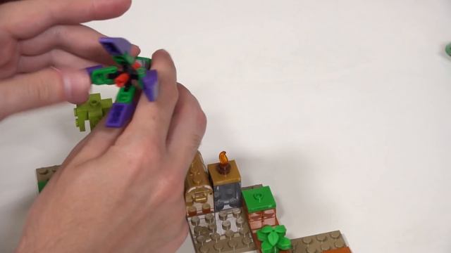 Лего Майнкрафт 21176 Мерзость из джунглей. Новинка LEGO Minecraft Dungeons 2021 года. Обзор смотреть онлайн