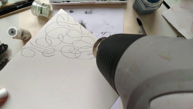 эмбоссинг и акварель в каллиграфии смотреть онлайн