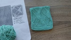 Детский плед спицами с 3-D эффектом. Подборка схем теневых узоров