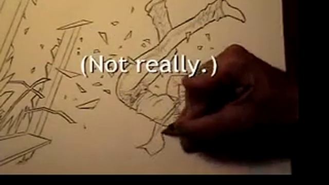 Manga Drawing Time Lapse (Mark Crilley's "Miki Falls") смотреть онлайн