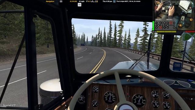 ATS | 056 | Concrete Tubes to Steamboat Springs | 2-Stroke Power | Peterbilt 351 смотреть онлайн