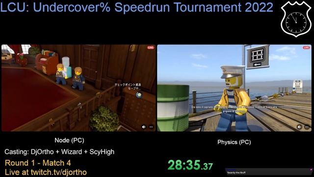 LCU Undercover% Tournament: Round 1 Elimination Match #4 - Node vs. Physics смотреть онлайн
