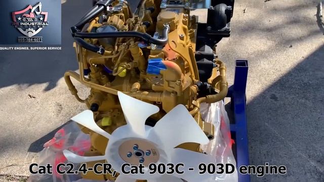 Cat C2.4 engine for Cat 305E2, 305E, 305.5E2, 307.5, 903C2, 304E2, 304.5E2 смотреть онлайн