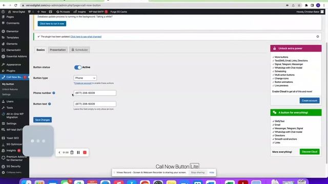 How To Add "Call Now" Sticky Button To WordPress Website *2023* смотреть онлайн
