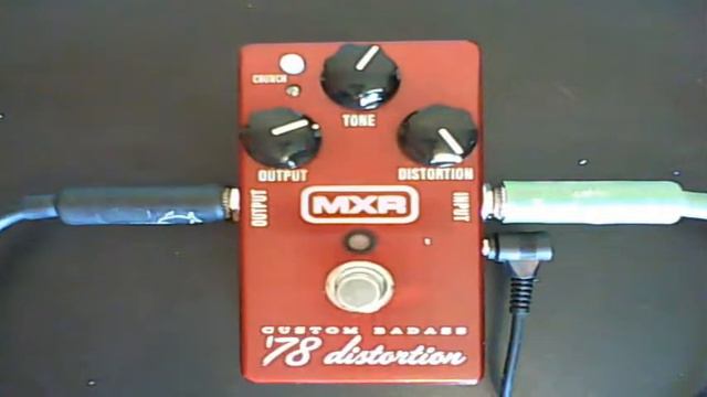 Crazytrainmusic: MXR Custom Badass 78 Distortion Demo смотреть онлайн