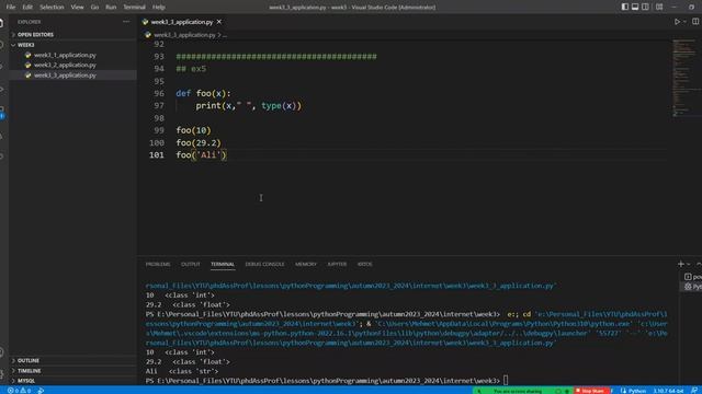 2023/2024 Autumn - Python Programming - Les3-3 - Functions смотреть онлайн