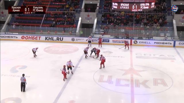 Прямая трансляция матча. «Красная Армия» - «Куньлунь РС Юниор» (3.12.2017) смотреть онлайн