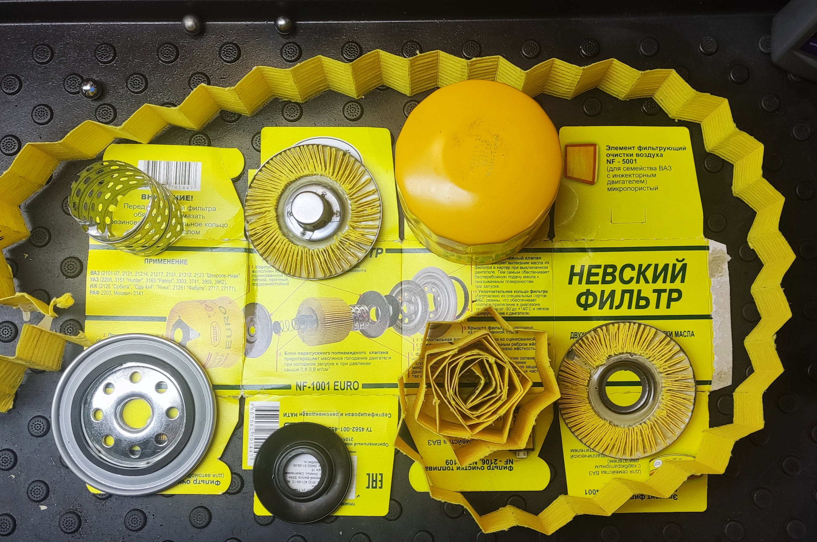 Распил жёлтого НЕВСКОГО ФИЛЬТРА NF1001 EURO , что оказалось внутри!!! смотреть онлайн