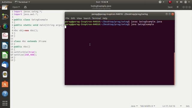 Swing in Java with Example | GUI Programming With Swing in Java | Java Swing Tutorial for Beginners смотреть онлайн