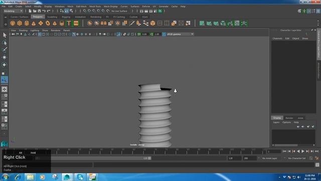 Maya 2016 Bolt Modeling смотреть онлайн
