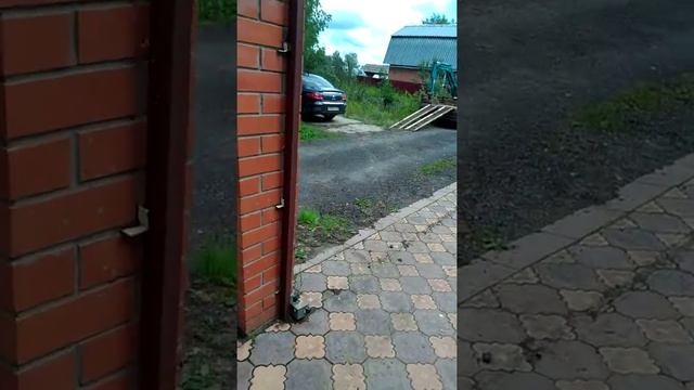 Прокол под брусчаткой, забором и плитами. смотреть онлайн