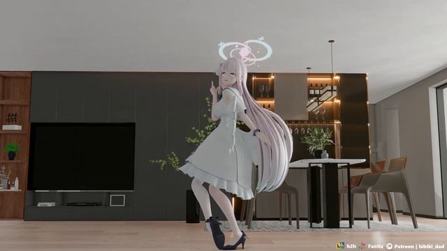 【Blue Archive MMD】聖園ミカ「Queencard」 смотреть онлайн
