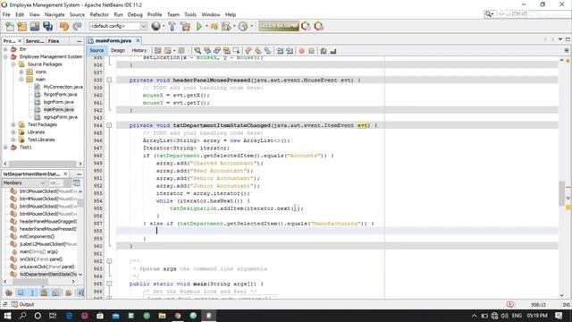 #5. Insert data in database using Java | Add employee | Netbeans Project | Swing | Core Java | Sql смотреть онлайн
