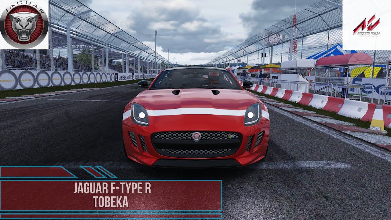 Jaguar F Type R - Tobeka | Assetto Corsa. смотреть онлайн