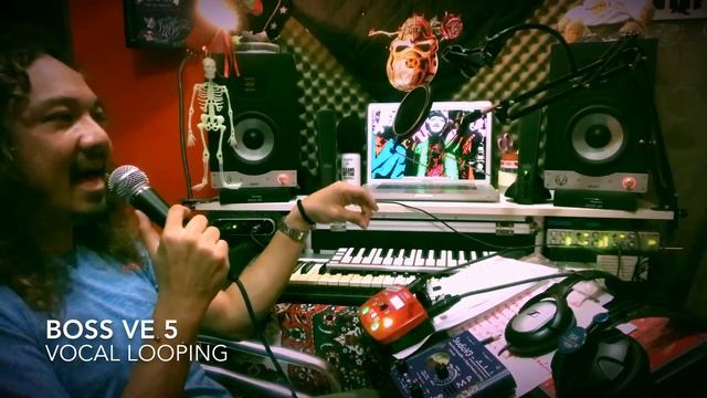 Vocal Looping - Boss VE5 смотреть онлайн