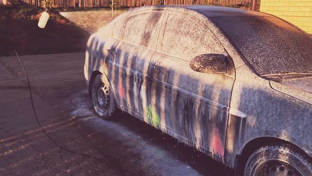 Меловая краска легко смывается с авто смотреть онлайн