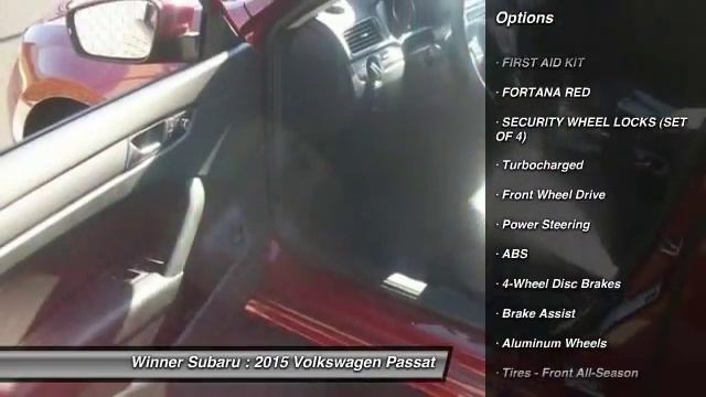 2015 Volkswagen Passat Dover DE V622 смотреть онлайн