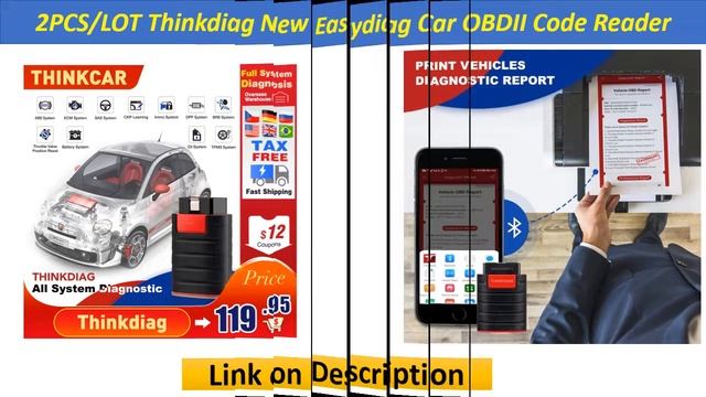 TOP 5 Best Thinkdiag Easydiag OBDII Code Reader In 2020 | ThinkDiag OBD2 Diagnostics Tool смотреть онлайн