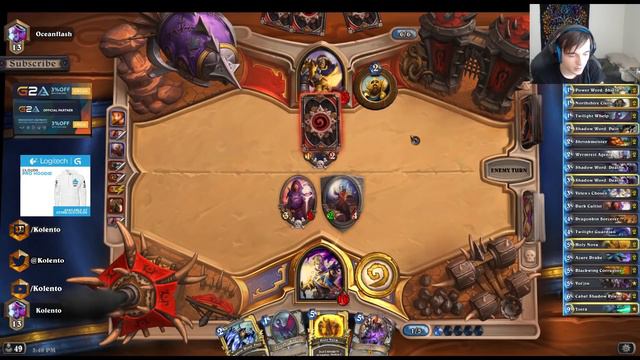 Hearthstone: Kolento plays dragon priest (#30) смотреть онлайн