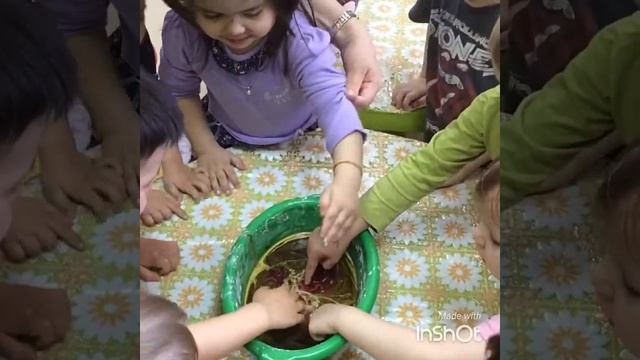 Опыт в детском саду, ньютоновская жидкость смотреть онлайн