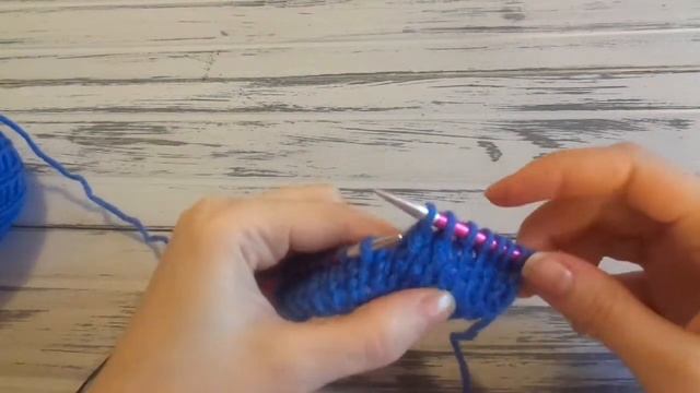 Две петли вместе лицевой с наклоном вправо и влево смотреть онлайн