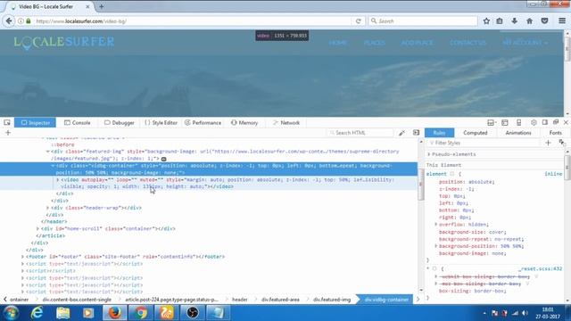 [FIXED] Video Background not playing/working in chrome browser[Supreme directory theme] [wordpress] смотреть онлайн