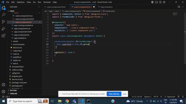 Angular 15 CRUD Part 1 | Hindi Tutorial Step by Step For Crud Operation смотреть онлайн