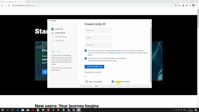 Как скачать Unity | Установка Unity3D и Unity Hub 2020 смотреть онлайн