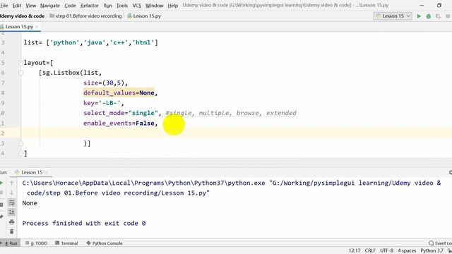 Python GUI with PySimpleGUI - easy learn 15 смотреть онлайн